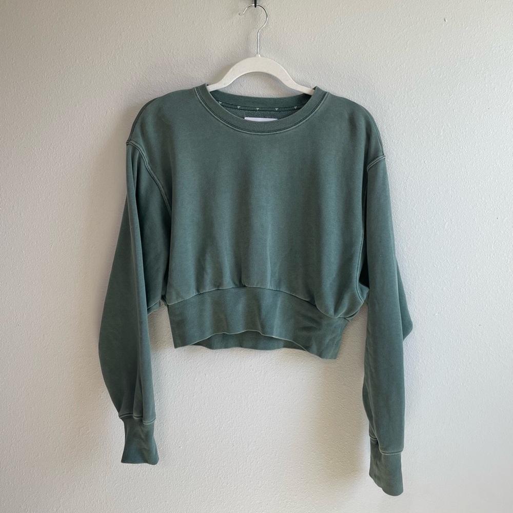 TNA Cropped Crewneck Sweatshirt